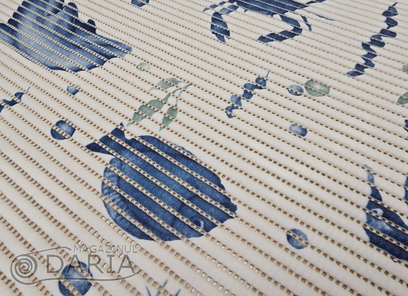 Covoras de baie 6021-1 blue